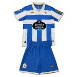 Nogometni Dresovi Deportivo de La Coruna Dječji Domaći 2025-26 Kratkih Rukava